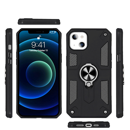 Militär-Schouljoer Telefon Fall mat Kickstand
